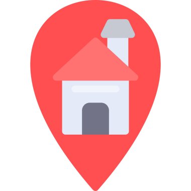 konum haritası pin simgesi