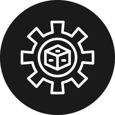 seo modern simgesinin vektör illüstrasyonu