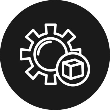 Vektör ayarı Simge illüstrasyonu