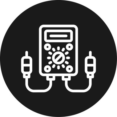 Modern bir simgenin vektör illüstrasyonu