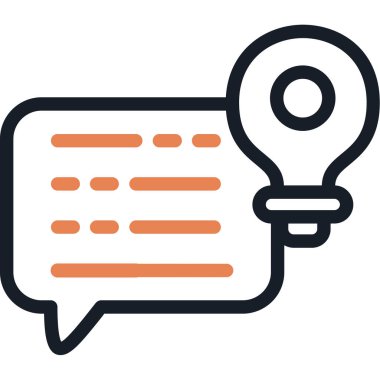 Web ve Geliştirme renkli vektör simgesi.