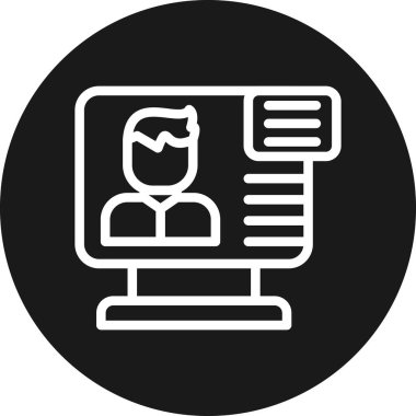 seo modern simgesinin vektör illüstrasyonu