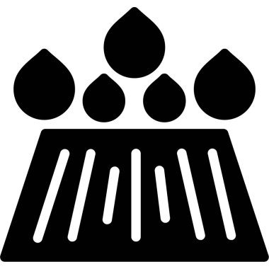 Kumarhane çipleri taslak biçiminde simge