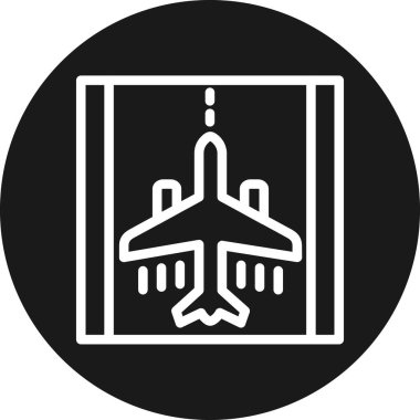 Askeri simgenin vektör illüstrasyonu