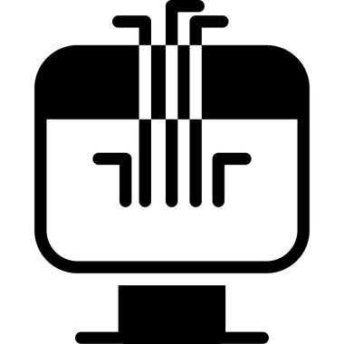 Bilgisayar faresi. Web simgesi basit tasarım