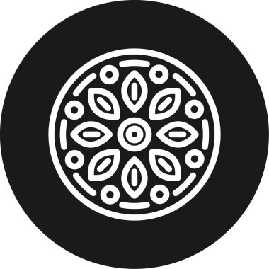 pizza. Web simgesi basit tasarım