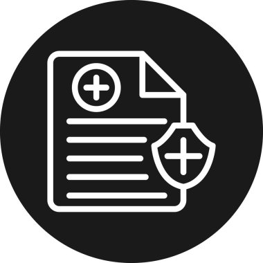 Belge. Web simgesi basit tasarım