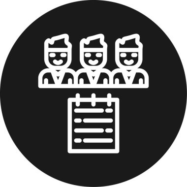 Seo modern simgesinin vektör illüstrasyonu, vektör illüstrasyonu