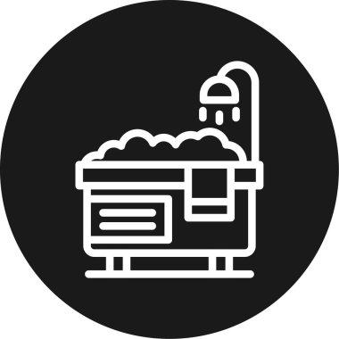 Modern simgenin vektör illüstrasyonu