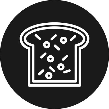 Gıda Web ikonu vektör illüstrasyonu