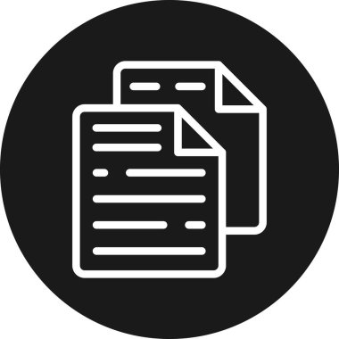 dosya belgesi vektör illüstrasyonu