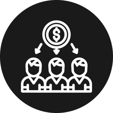 para simgesi vektör illüstrasyonu