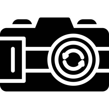kamera fotoğrafçılık vektör simgesi