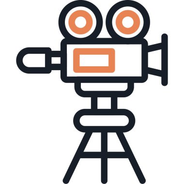 Kamera. Web simgesi basit tasarım