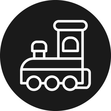 vektör tren simgesi