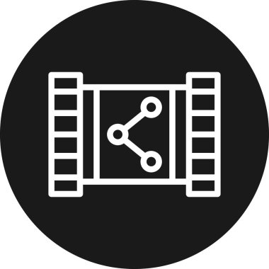 Modern b 'nin vektör illüstrasyonu eksik simgesi