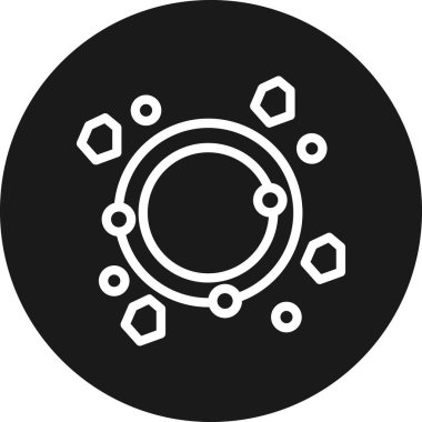 Seo simgesinin vektör illüstrasyonu