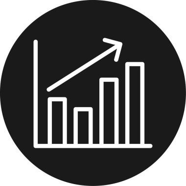 büyüme simgesi, vektör illüstrasyonu