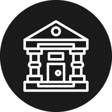 Yapı simgesinin vektör illüstrasyonu