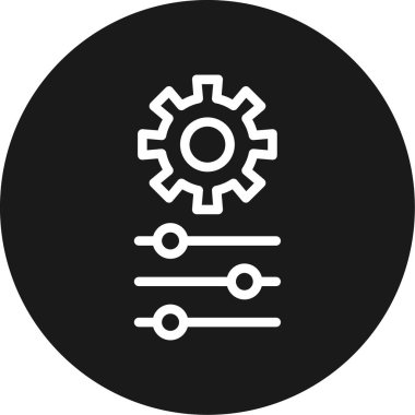 Simge vektör illüstrasyonu ayarlanıyor