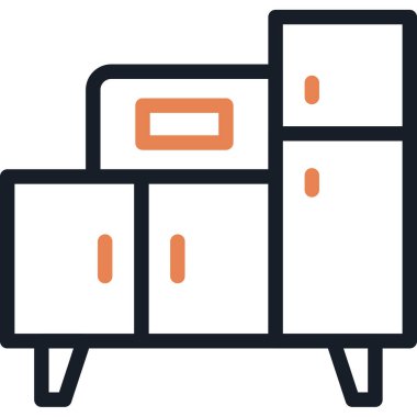 kutu gönderme simgesi ana hatları biçiminde