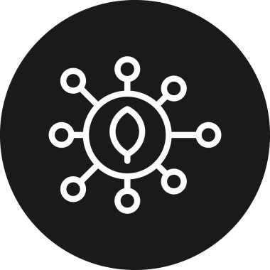 seo modern simgesinin vektör illüstrasyonu