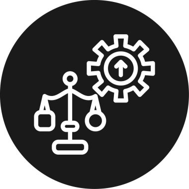 seo modern simgesinin vektör illüstrasyonu