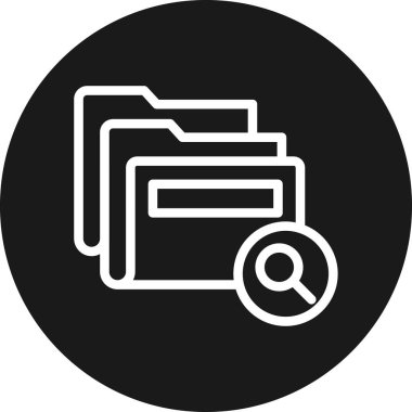 Dosya. Web simgesi basit illüstrasyon