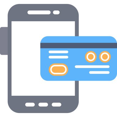 - Telefon. Web simgesi basit illüstrasyon