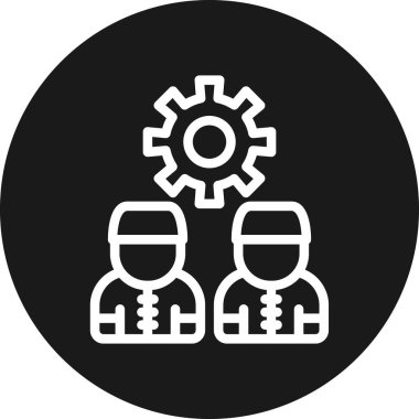 business people group simge vektör illüstrasyon tasarımı