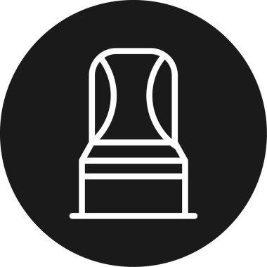 Modern b 'nin vektör illüstrasyonu eksik simgesi