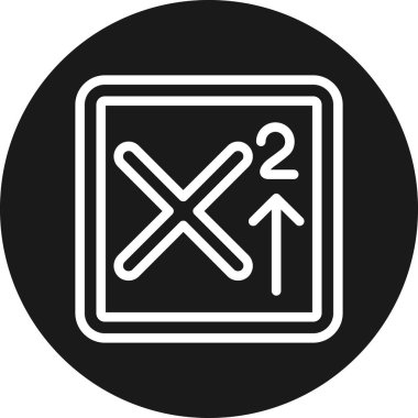 Yol işareti simgesi, basit vektör illüstrasyonu