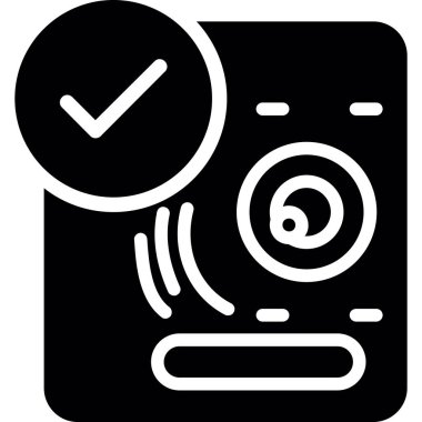 Alarm simgesi. vektör illüstrasyonu