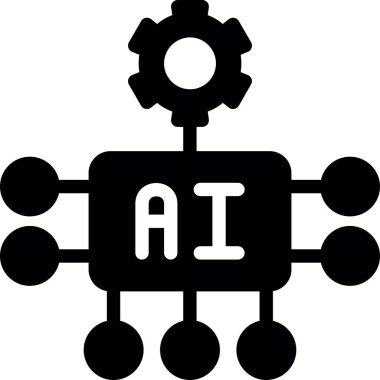 ai zeka yapay zeka simgesi