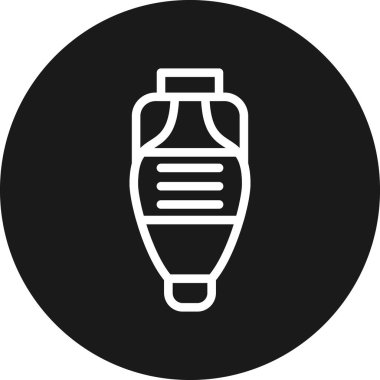 Modern simgenin vektör illüstrasyonu