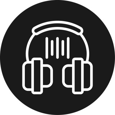 Kulaklık vektör çizim