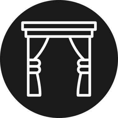 Modern simge onarımının vektör illüstrasyonu