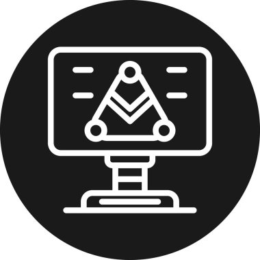 vektör izleyici simgesi illüstrasyonu