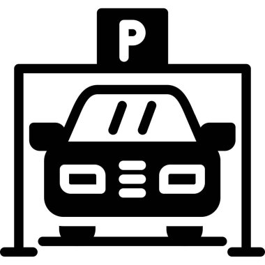 park vektörü illüstrasyonu