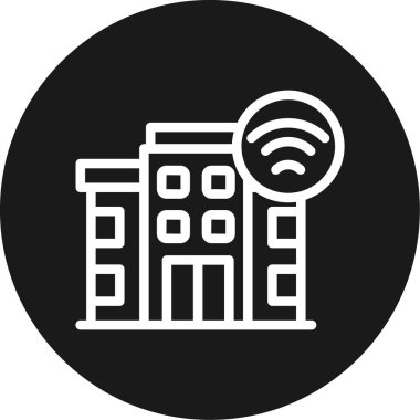 Mimari simgesi, vektör illüstrasyonu