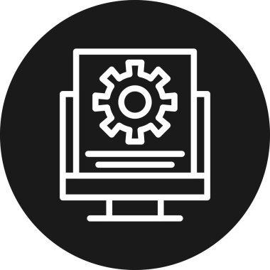 Web ve mobil uygulamalar için web tasarım simgesi
