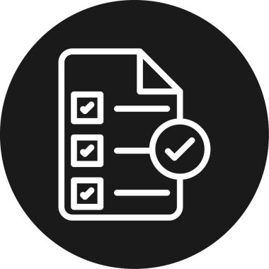 Belge. Web simgesi basit tasarım