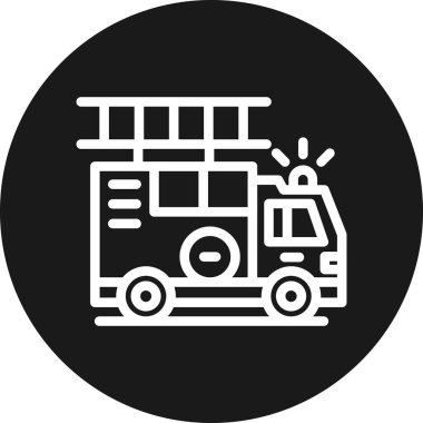 bus simgesi, vektör illüstrasyonu