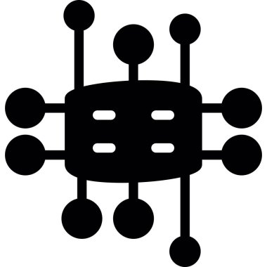 somut biçimde genel ağ bağlantı simgesi