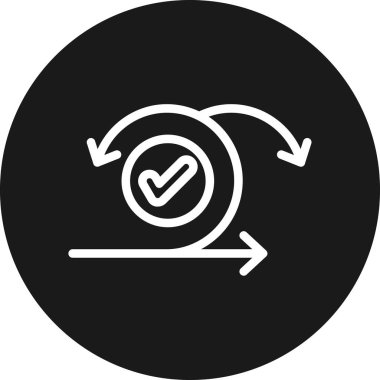 ok modern simgesinin vektör illüstrasyonu