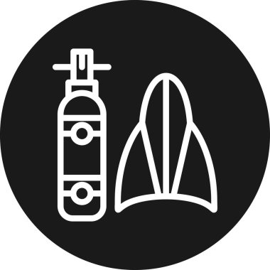 Güzellik ve moda simgesinin vektör çizimi