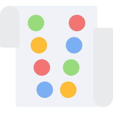 Vektör illüstrasyonu, simge ögesi arkaplanı