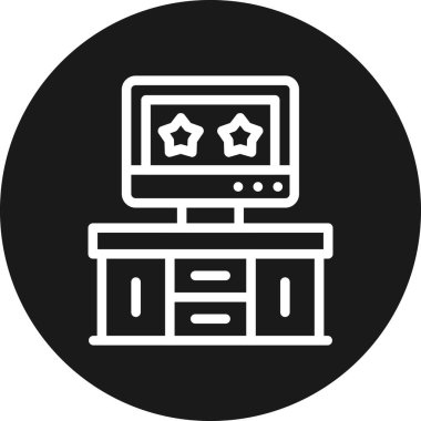 seo modern simgesinin vektör illüstrasyonu