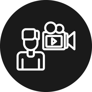 Film simge vektör çizim