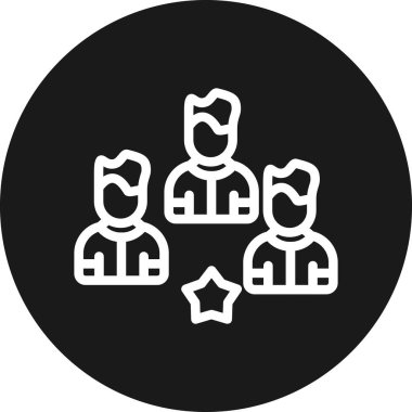 seo modern simgesinin vektör illüstrasyonu